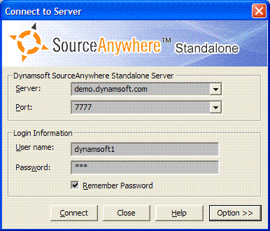 Connect to Server