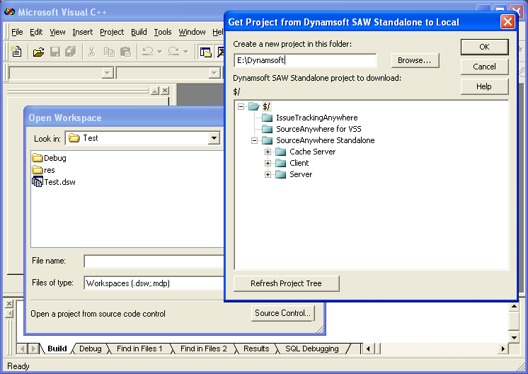 Get Project from Repository