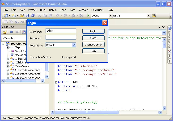 Login Repository