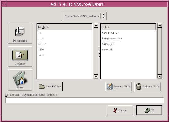 Add Folder