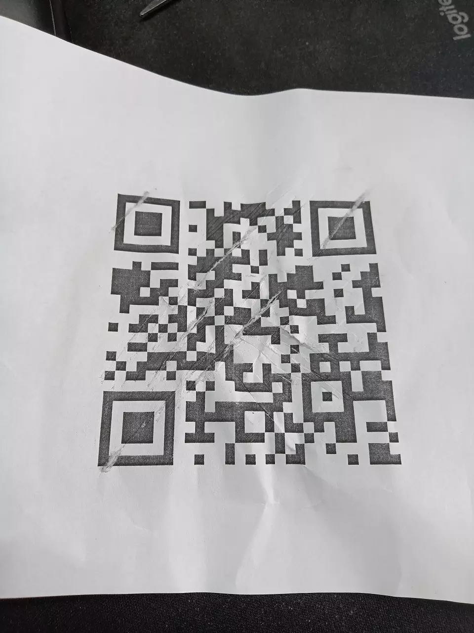 Damaged QR Code