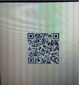 Sample barcode image with texture
