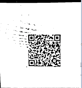 Sample barcode image with texture