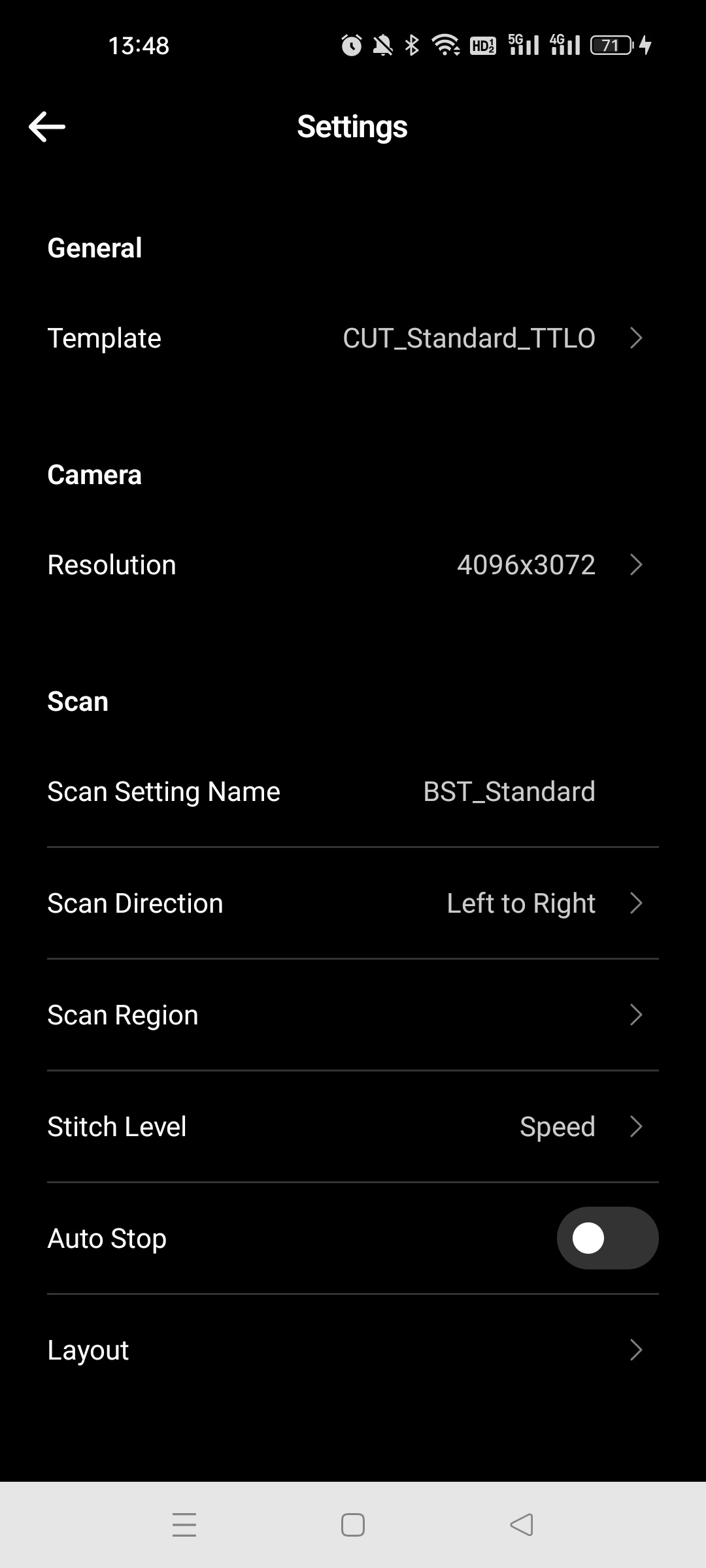 Settings 1