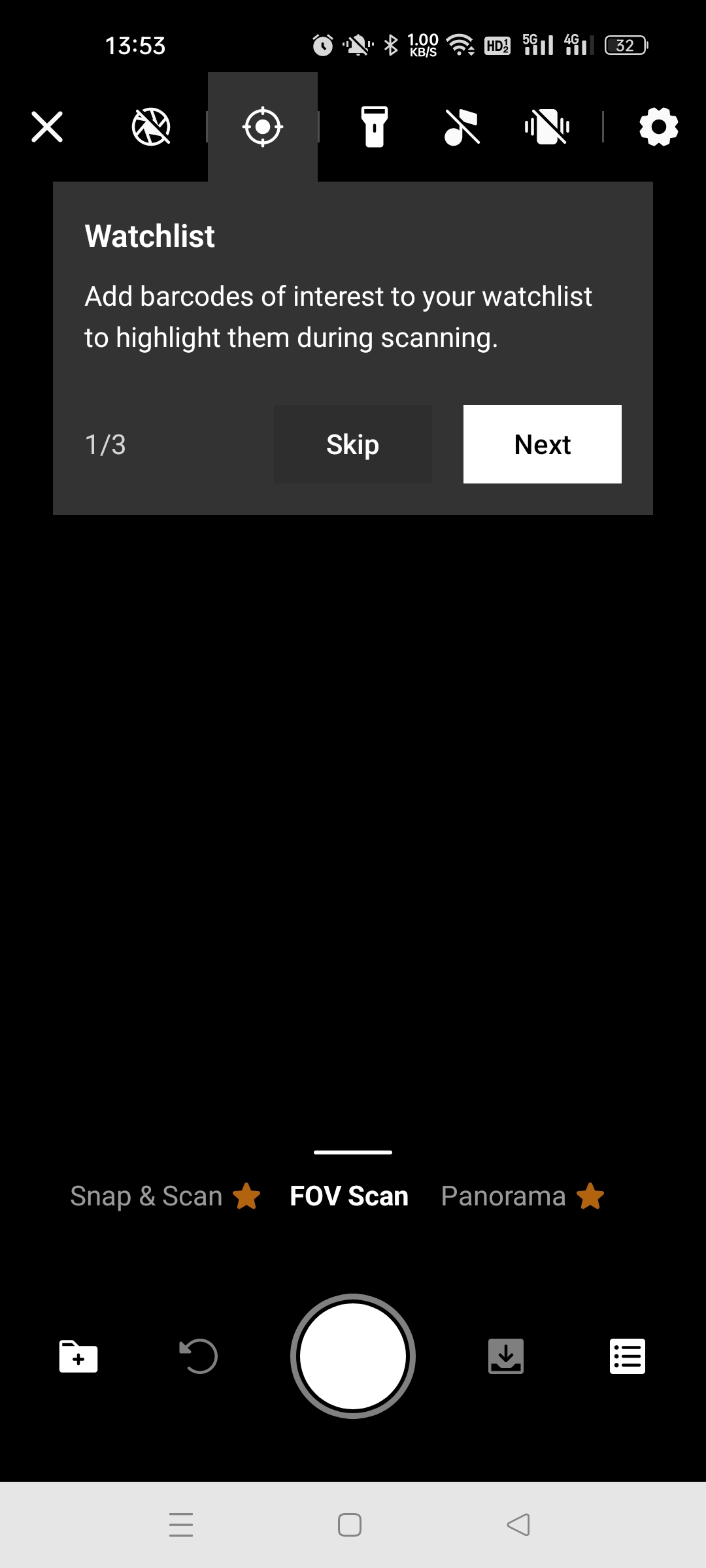 watchlist hint