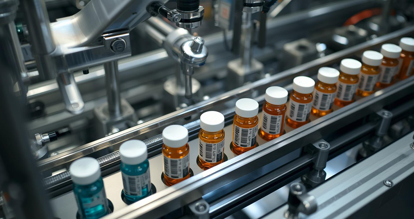 high speed barcode scanning production line