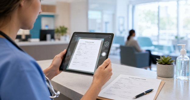 HIPAA-Complian-Web-Document-Scanner