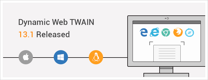 Dynamic Web TWAIN SDK v13.1 Optimizes HTTP Uploading and Adds Blob Support for Images