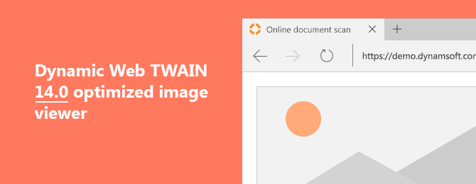 Dynamic Web TWAIN 14.0 Optimized Image Viewer