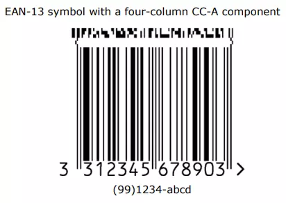 GS1 Composite Code with CC-A