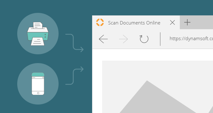 Scan Documents Online and Upload as Images