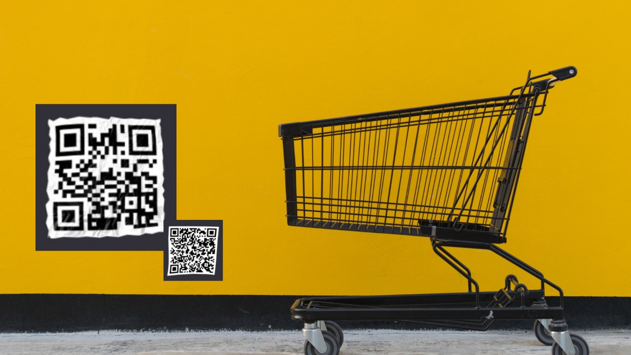 Crumpled QR Codes and Barcodes in Retail Scenarios