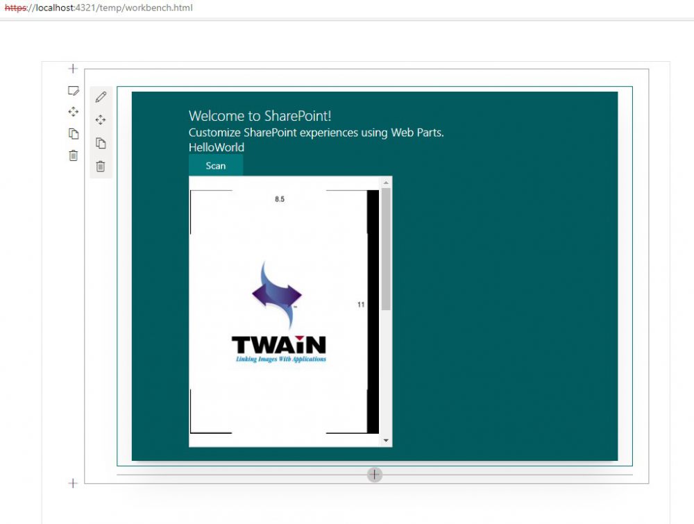 Web TWAIN for scanning document in SharePoint