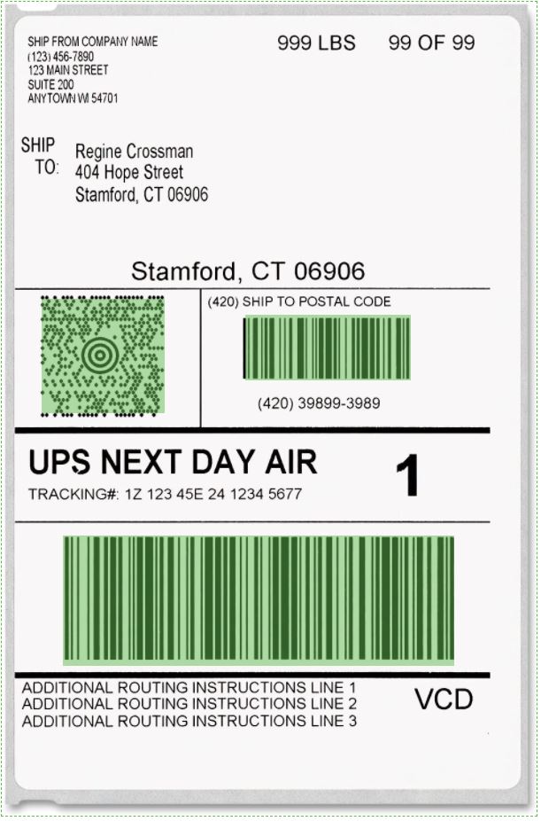 MaxiCode on Shipping Labels