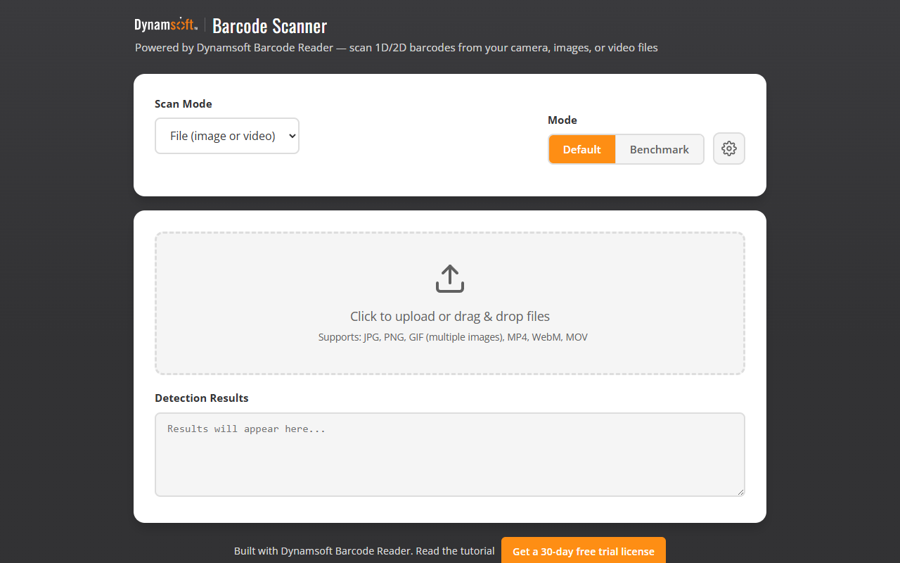 Free Online Barcode Scanner screenshot