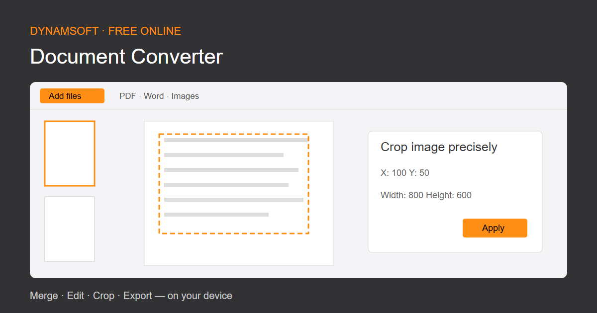 Free Online Document Converter screenshot