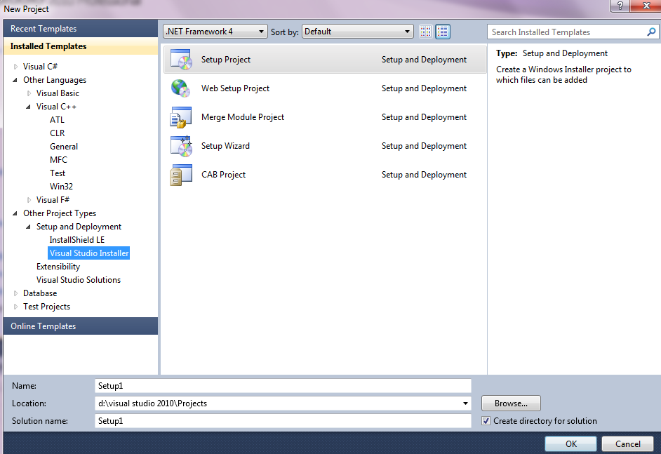 Esitellä 76+ imagen visual studio create msi package