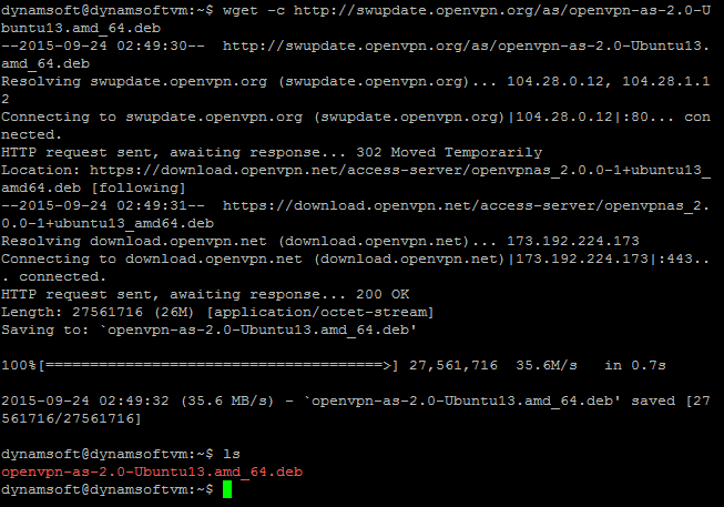 Install OpenVPN on Ubuntu