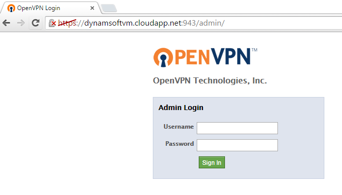 OpenVPN admin