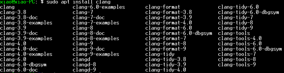 install clang 9 in debian