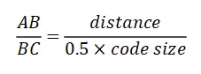 Distance calculation