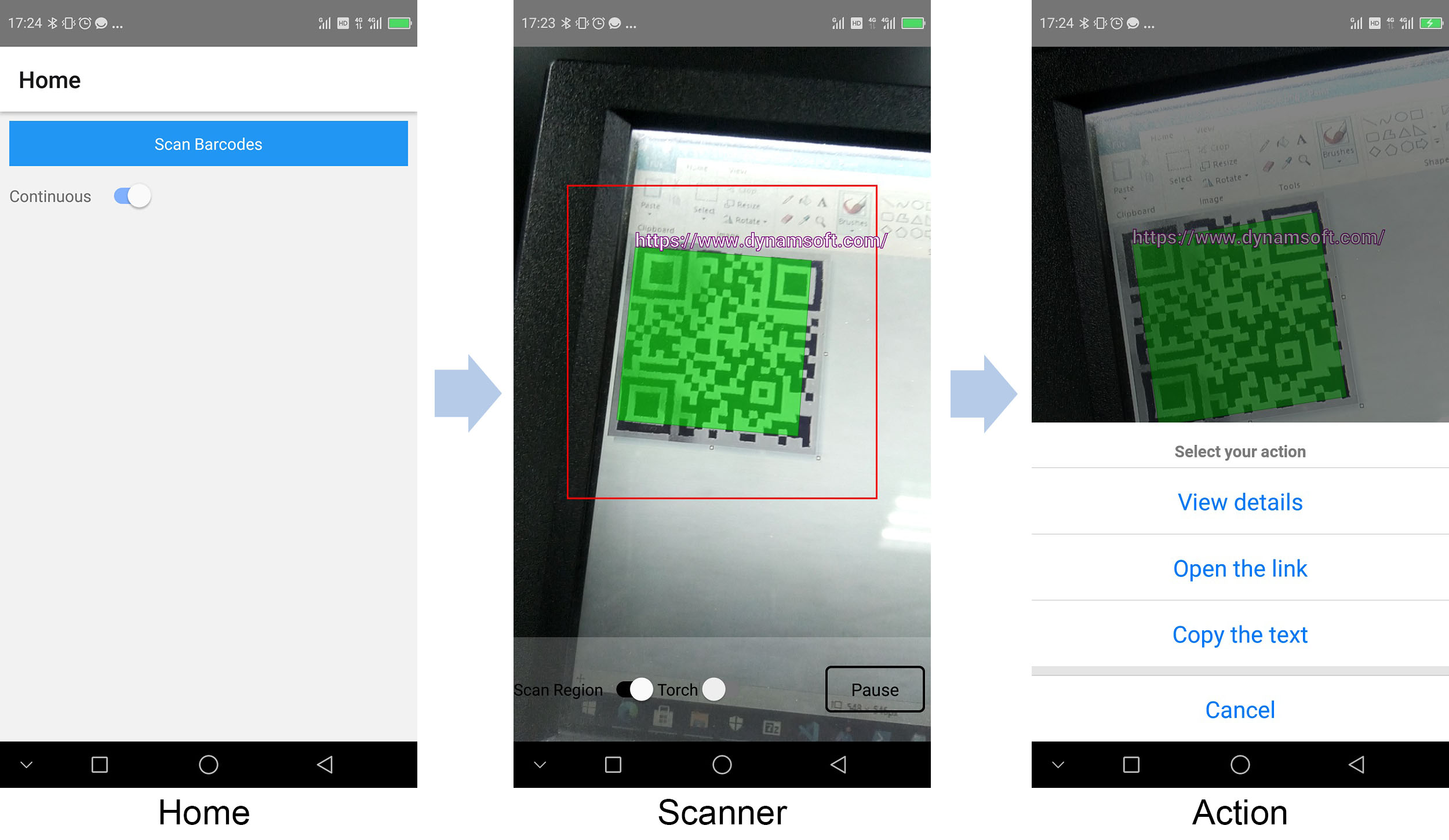 erosie schakelaar Indica Build a React Native QR Code Scanner using Vision Camera | Dynamsoft  Developers