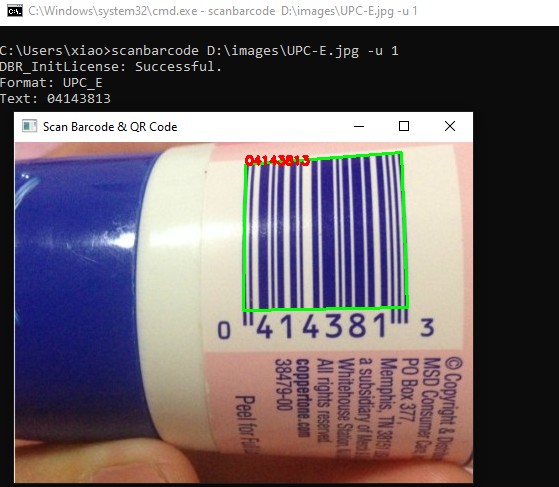 python barcode QR code scanner