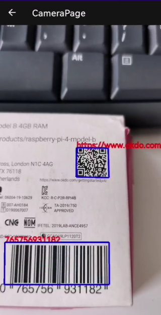 MAUI barcode QR code scanner
