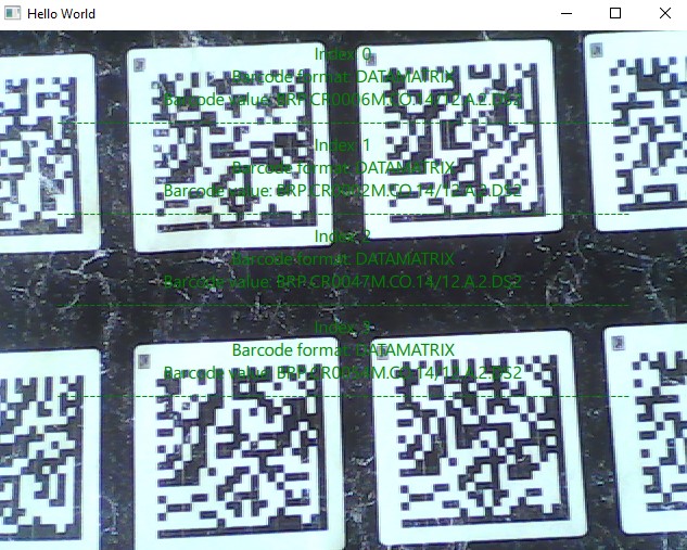 iOS barcode and QR code scanner