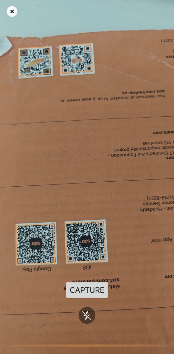 Customized Barcode Scanner UI