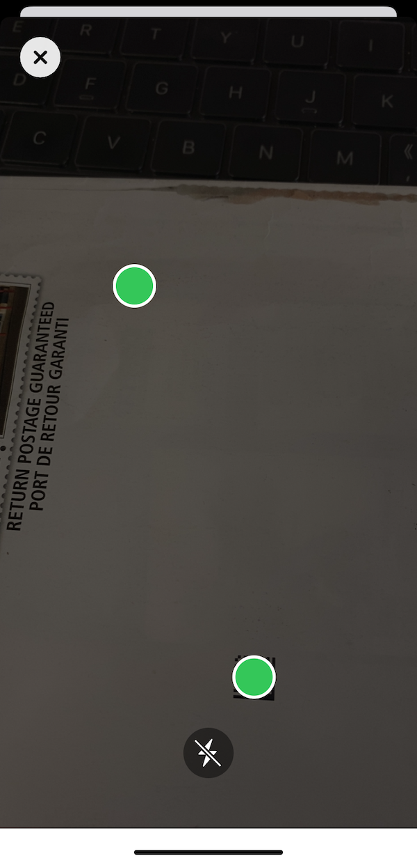 iOS single barcode scanner