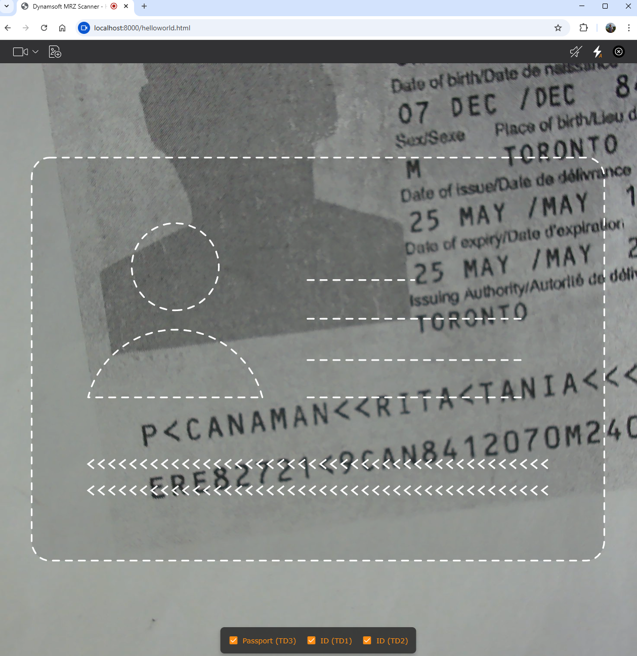 html5-mrz-scanner-hello-world