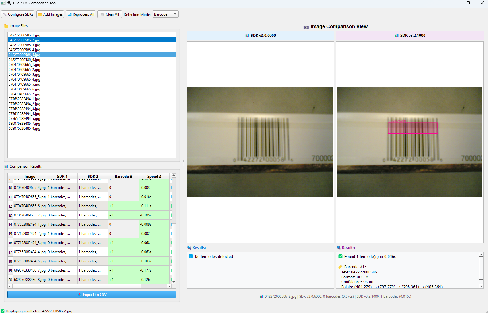 Detect 1D barcodes with AI models