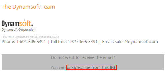 Unsubscribe1