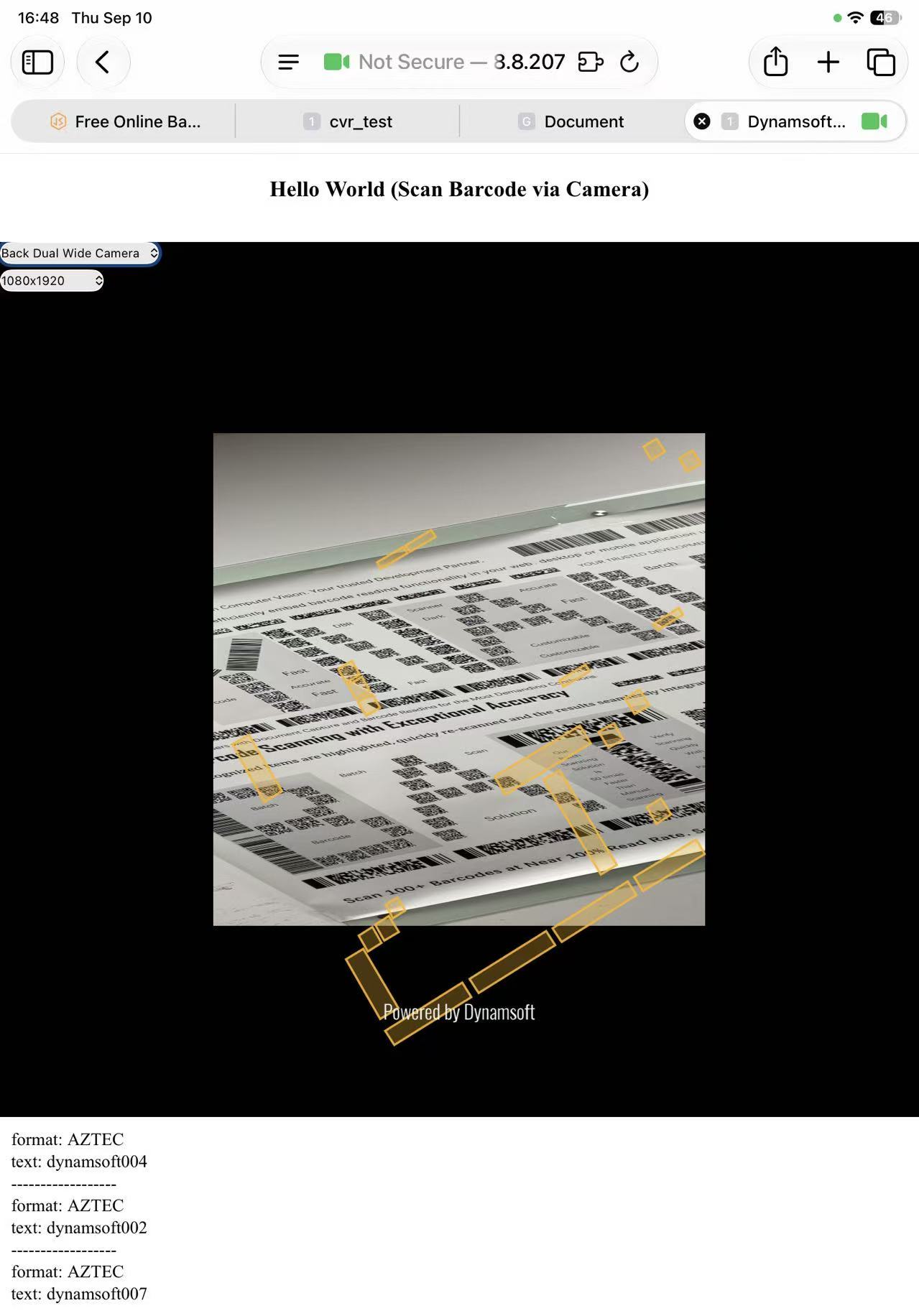 Camera video rendering distorted after switching cameras on iOS 27