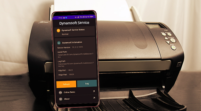 Dynamsoft Service for Android