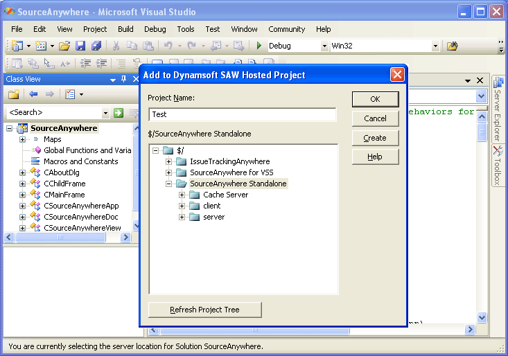 Add a project to Dynamsoft SourceAnywhere Hosted