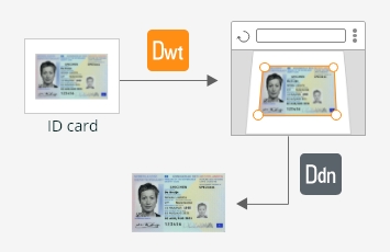 ID is scanned through a web browser