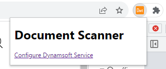 How to activate document scanner extension