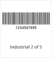 Read Industrial 2 of 5 Barcode