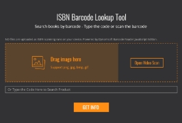 ISBN Barcode Lookup Tool